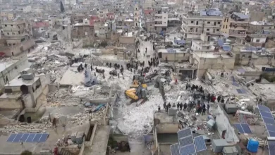 من زلزال سوريا